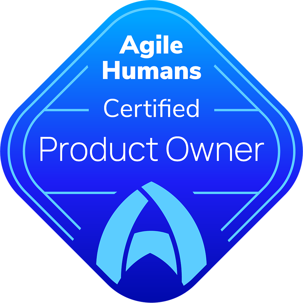 Agile Humans Product Owner (AHPO) in English